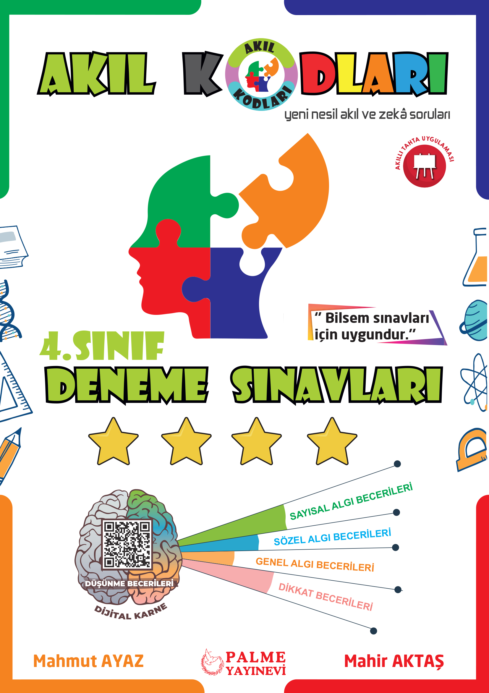 Akıl Kodları 4. Sınıf Deneme Sınavı kapak görseli